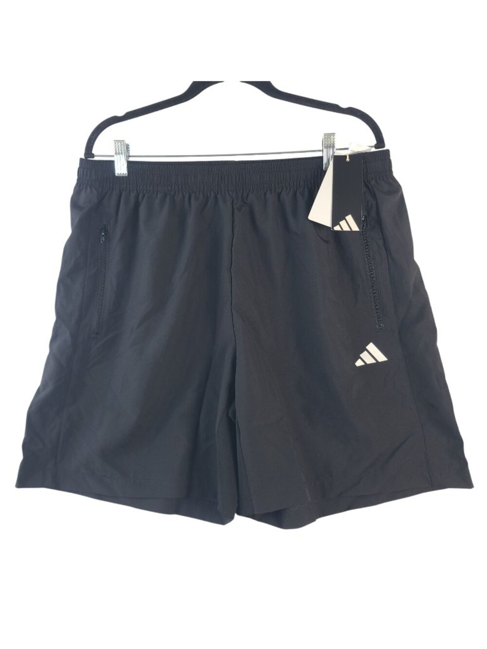 NEW Adidas Men's AEROREADY Training Shorts Black Elastic Waist Sz XL
